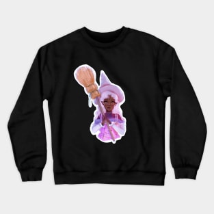 Pink witch Crewneck Sweatshirt